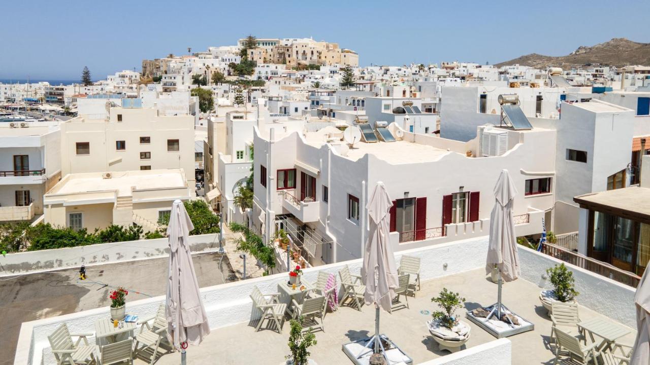 Lygdamis Downtown City 3 Star Hotel Naxos City Exterior foto